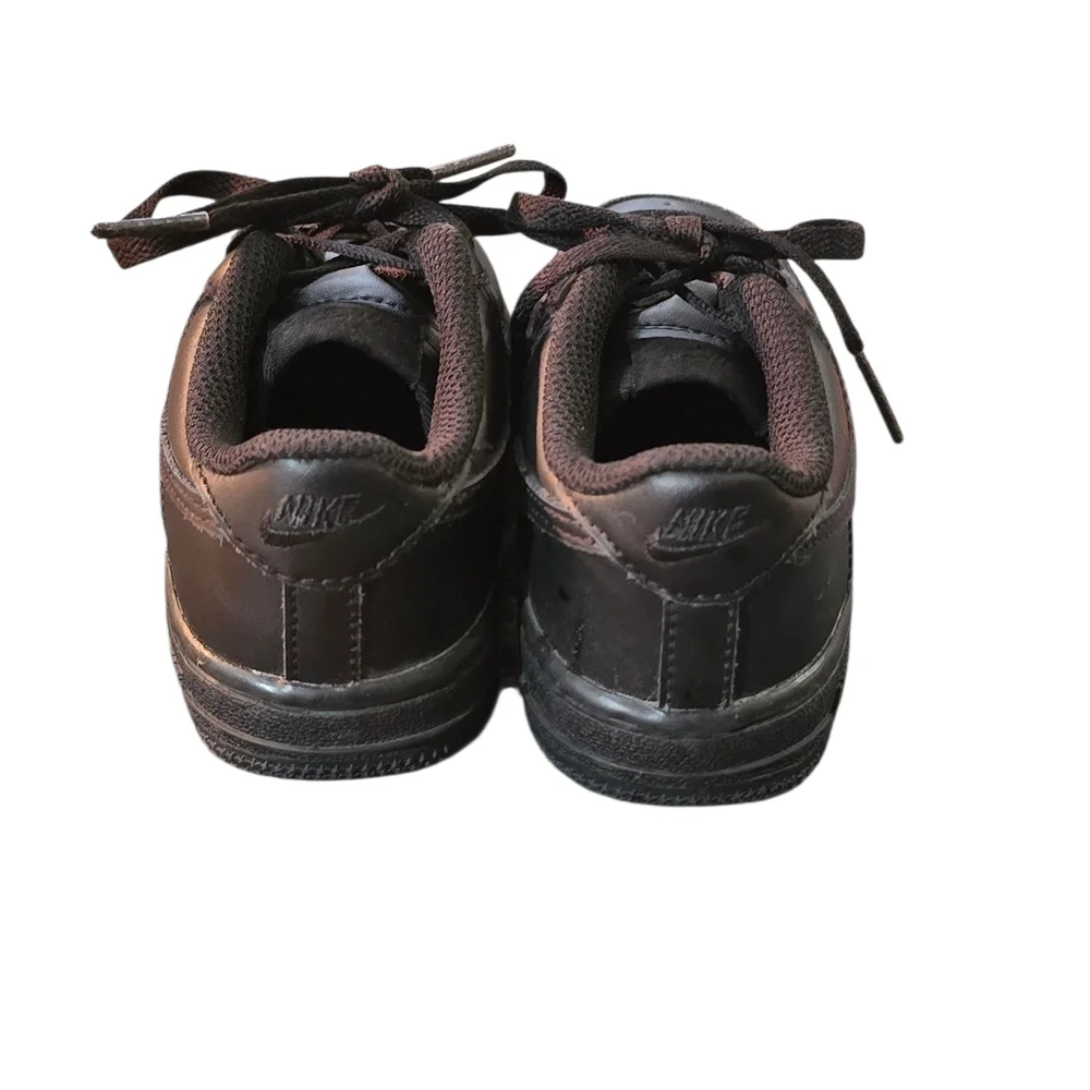 Nike Air Force 1 One Kids 8c Black Sneakers Shoes